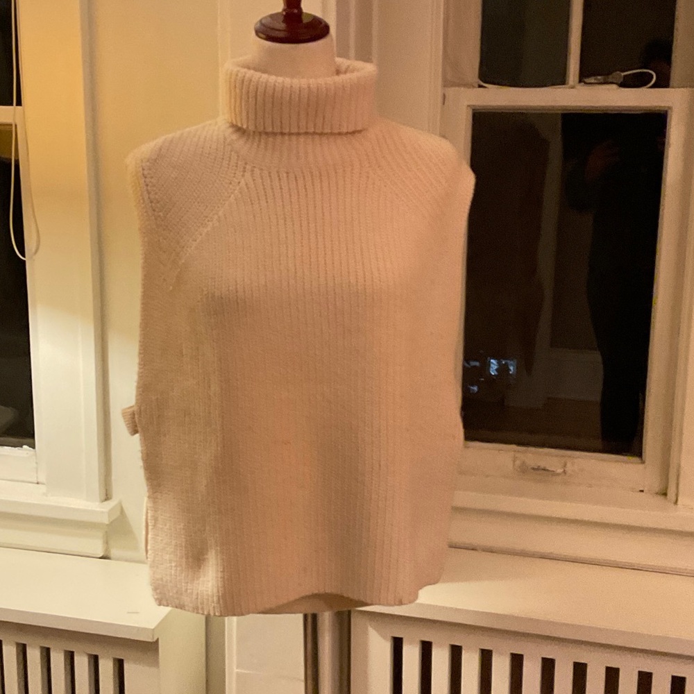 Isabel Marant Cream Turtleneck Sweater